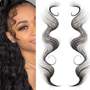 Hair Tattoo Stickers Creating The Seriously Real Baby Hairs Temporary Hairline Sticker Curly Template Hair Edge Tattoo Sticker